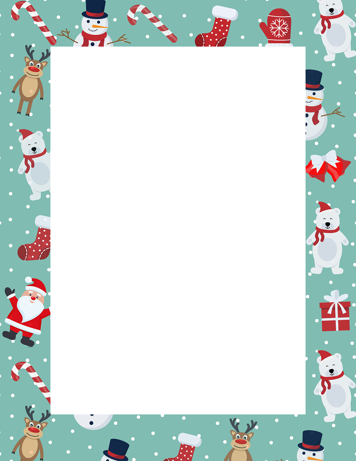 free printable christmas borders - 40 border templates - mom in